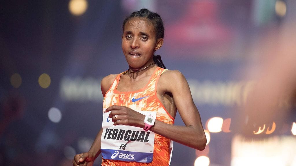 Yebrgual Melese kuvattuna vuonna 2017.