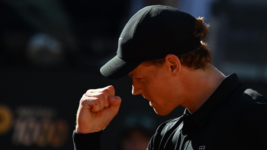 Jannik Sinner on viimein myös Rooman ATP1000-turnauksen voittaja.