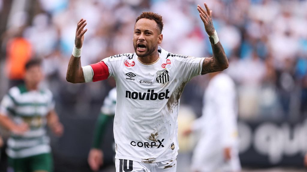 Neymar ei olisi halunnut tulla vaihtoon ottelussa Coritibaa vastaan.