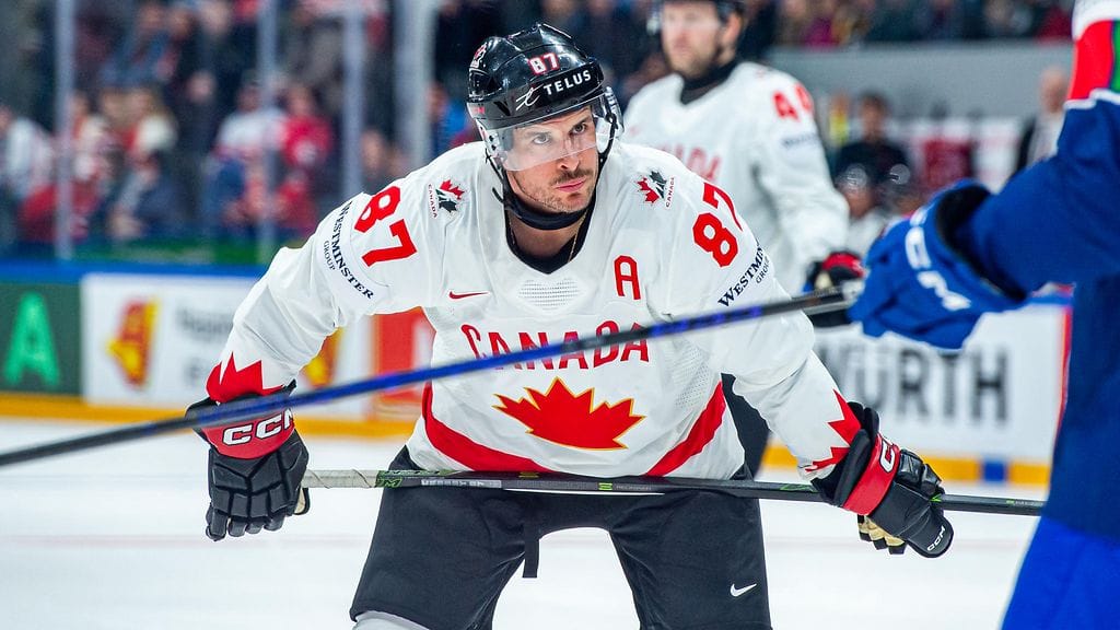 Kanadan varakapteenina toimiva Sidney Crosby on saalistanut kahteen otteluun yhden syöttöpisteen.