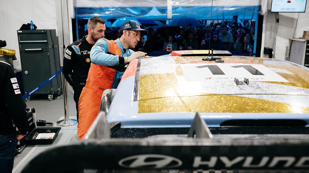 Thierry Neuville on Hyundain nimekkäin kuljettaja.