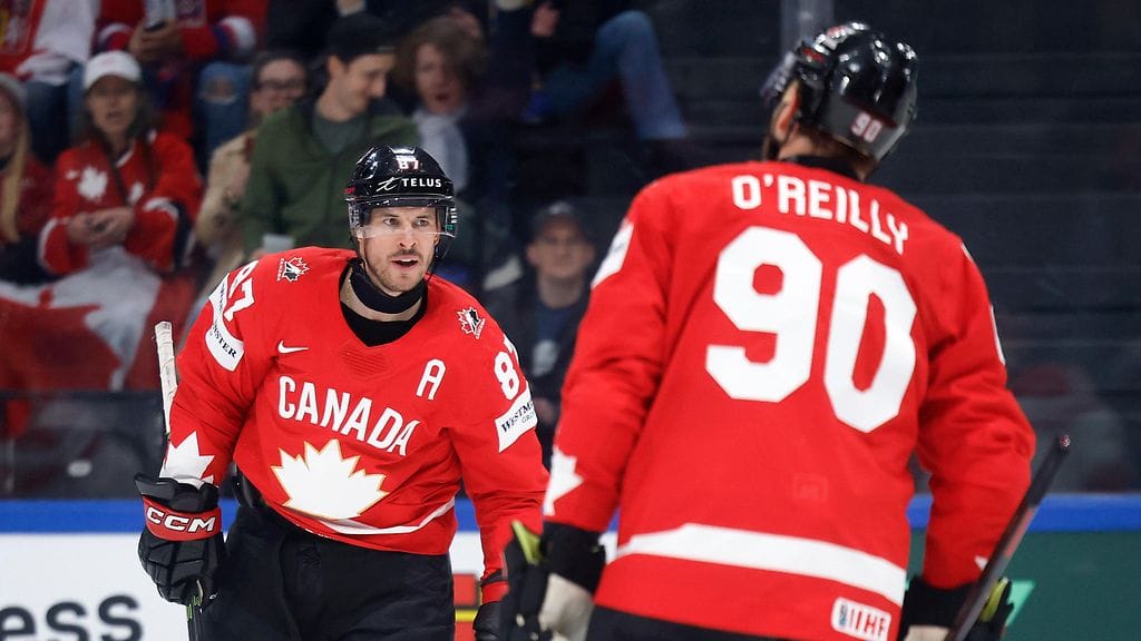 Sidney Crosby alusti neljä maalia. Yhden iski Ryan O'Reilly.