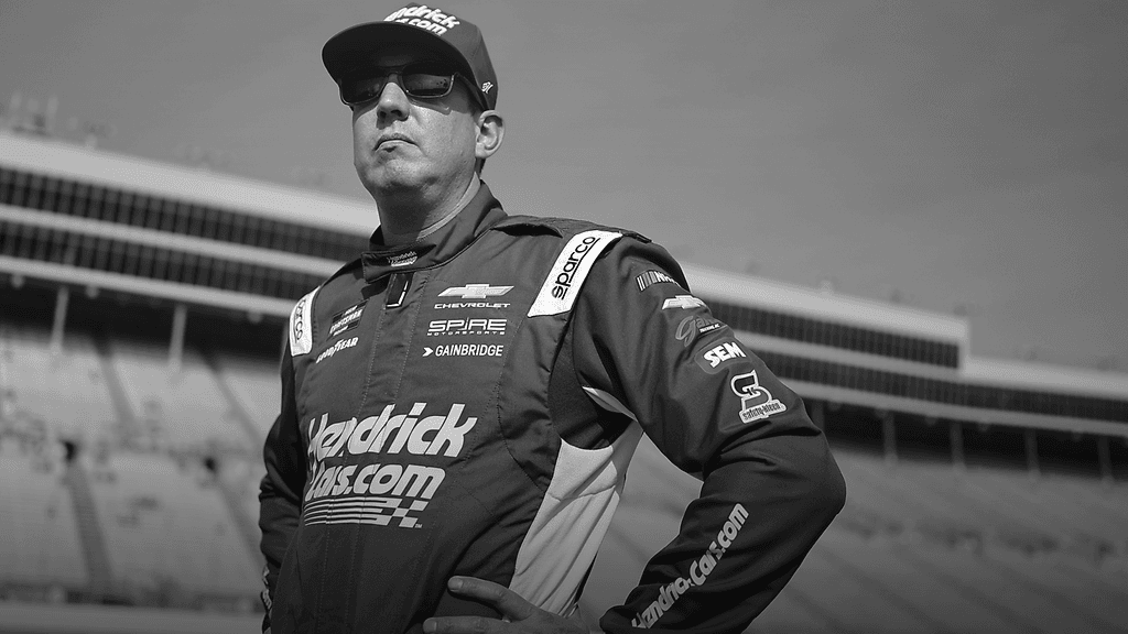 Kyle Busch on poissa.