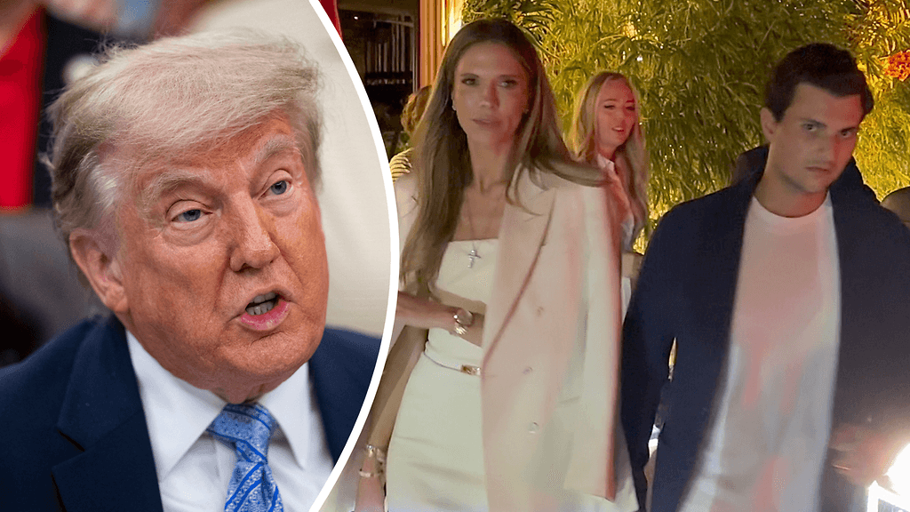 Donald Trump ei ehdi poikansa Donald Trump Jr:n ja Bettina Andersonin häihin.