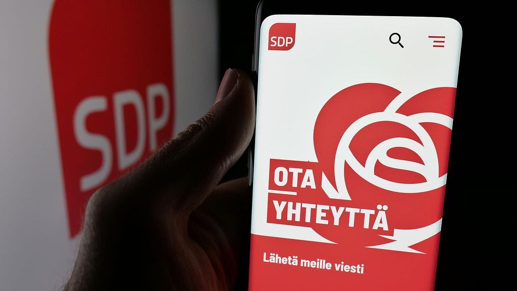 sdp vanha logo