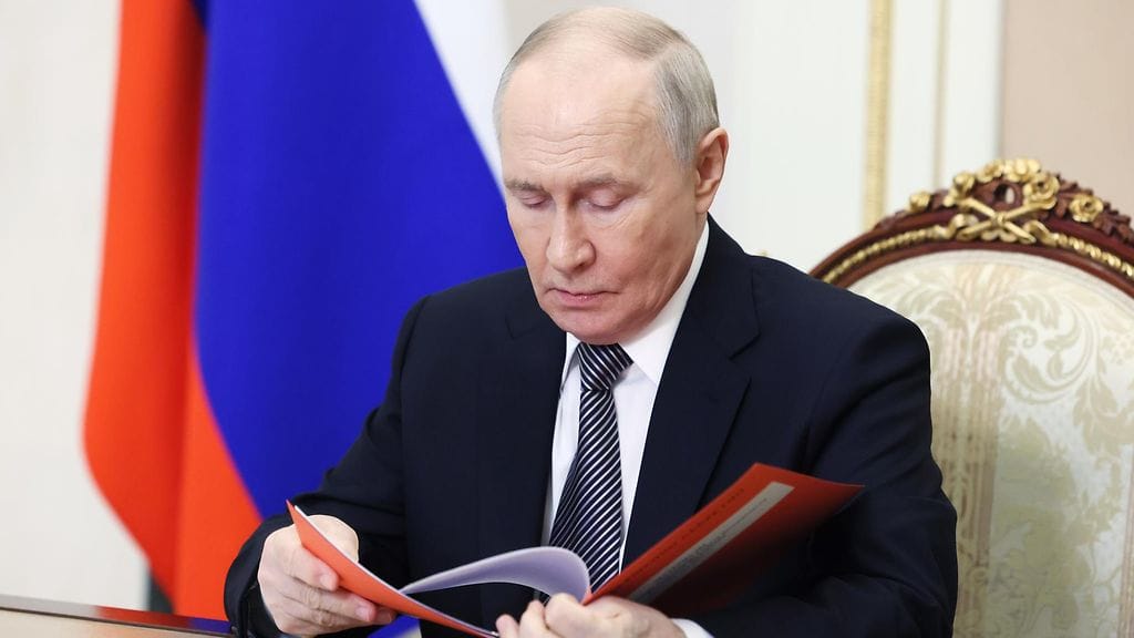 Venäjän presidentti Vladimir Putin 22. toukokuuta.