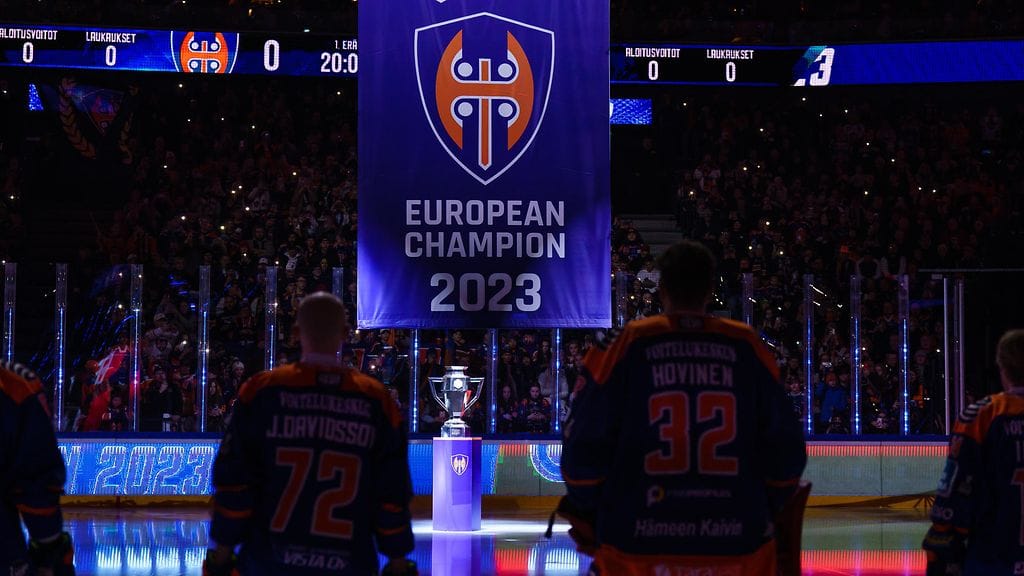 Tappara on CHL:n edellinen suomalaismestari. Se valloitti kilpailun keväällä 2023.