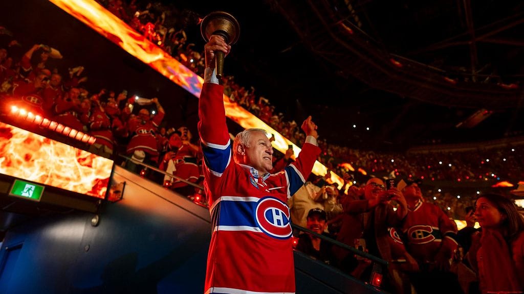 Claude Lemieux osallistui Montreal Canadiensin kotiottelun alkuseremonioihin alkuviikosta.