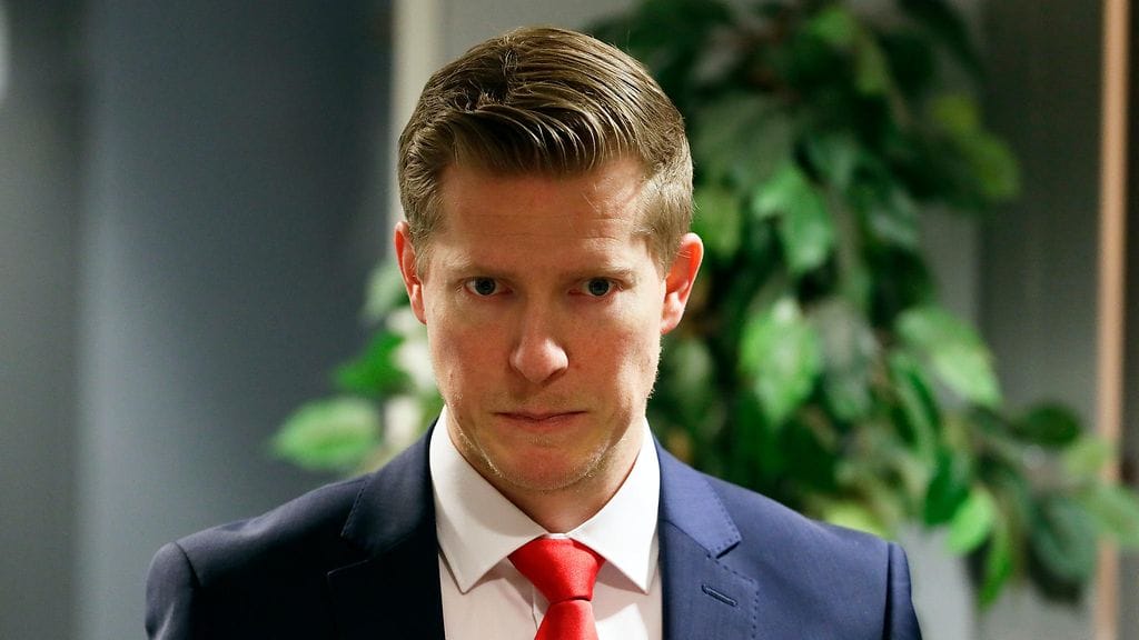 Tobias Salmelainen arkistokuvassa.
