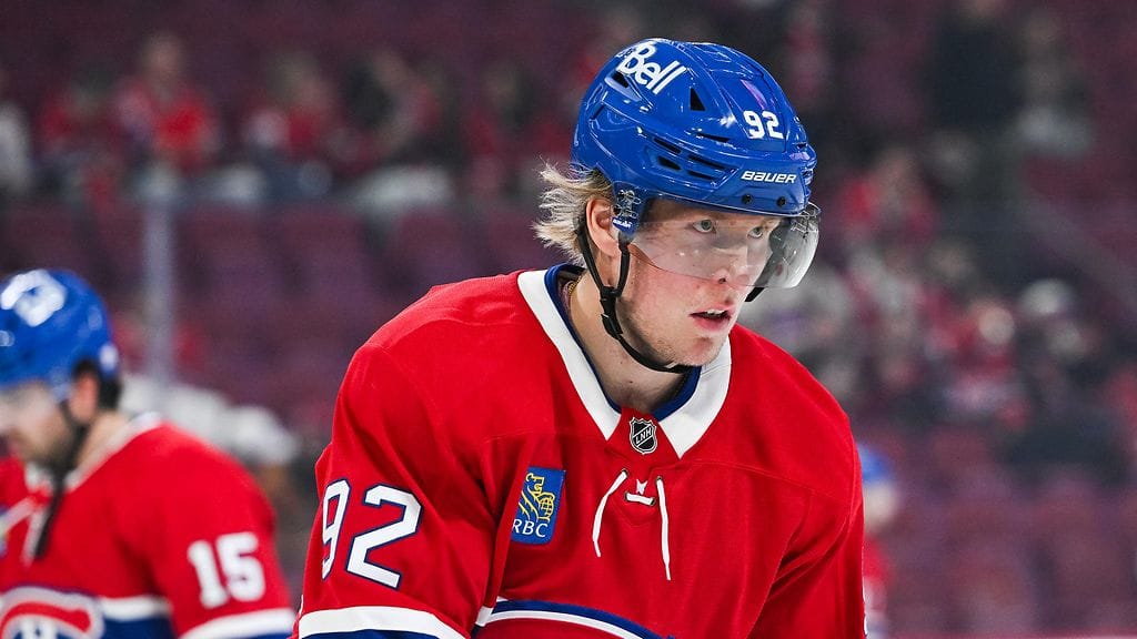 Montreal Canadiensin Patrik Laine pelasi NHL-kiekkoa koko kaudella vain viidessä ottelussa.