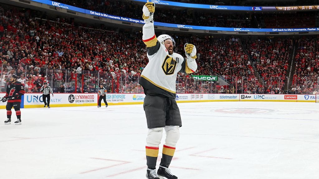 Tomas Hertl laukoi voittomaalin Vegas Golden Knightsille.