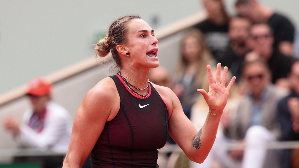 Aryna Sabalenka putosi Ranskan avoimissa.