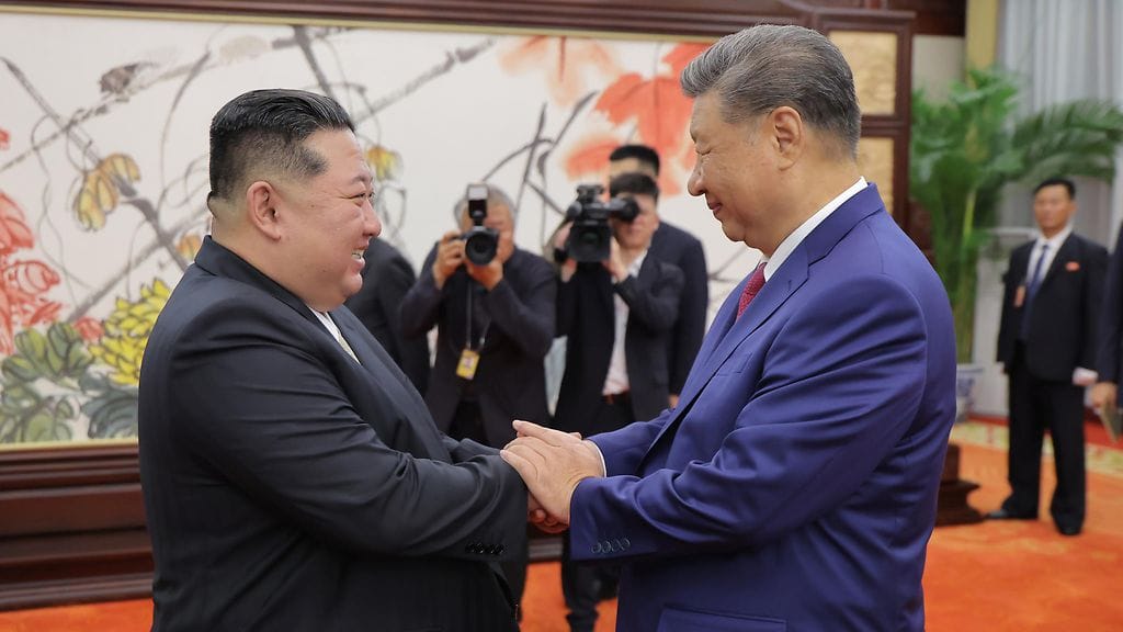 AOP Kim Jong-un Xi Jinping Pekingissä