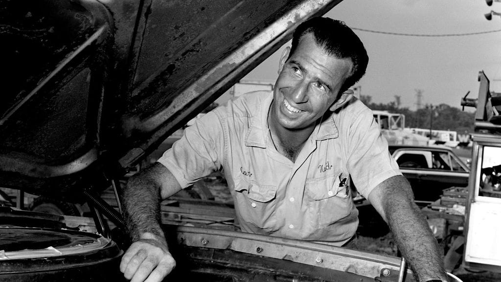 Ned Jarrett huippu-urallaan vuonna 1964.