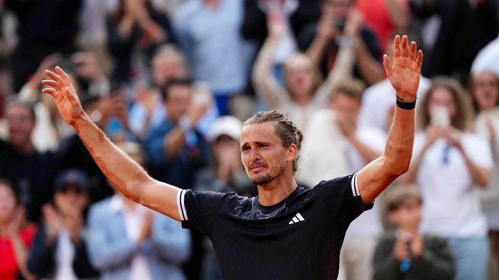 Alexander Zverev on nyt grand slam -voittaja.