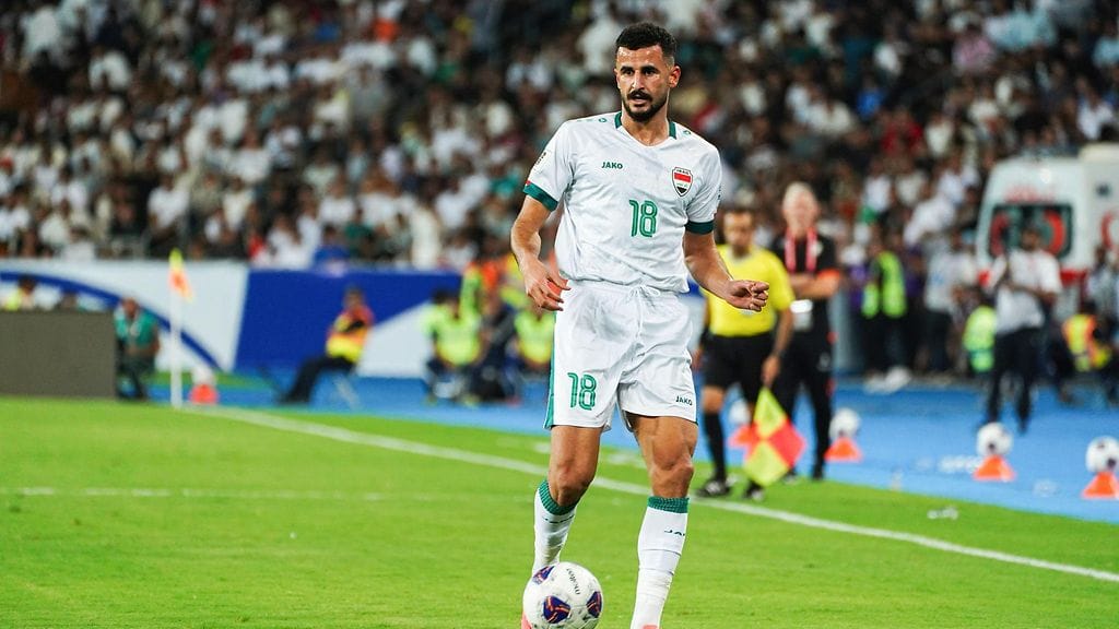 Aymen Hussein on tehnyt viidenneksi eniten maaleja Irakin maajoukkueessa.
