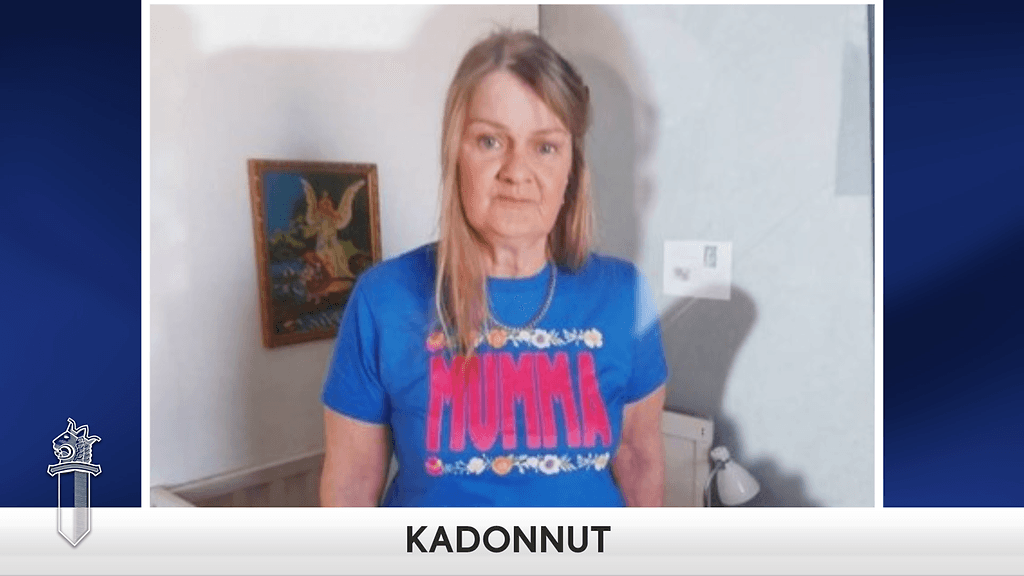 Poliisi pyytää havaintoja kuvassa olevasta naisesta.