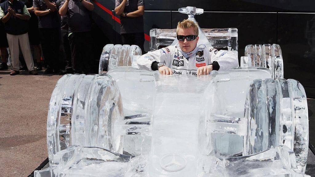 Kimi Räikkönen jää-McLaren 2006