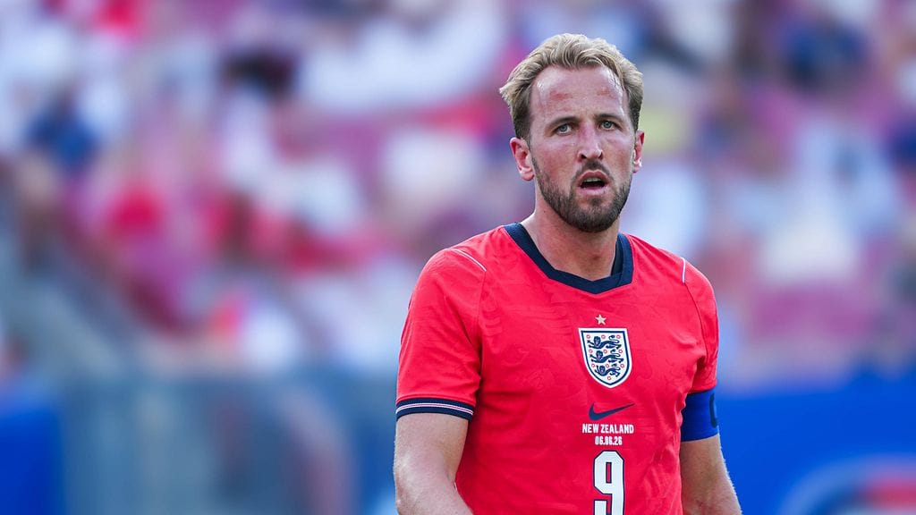 Harry Kane on yksi Englannin jalkapallomaajoukkueen suurista tähdistä.
