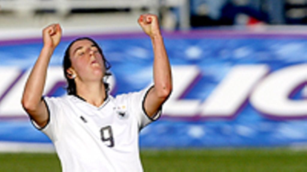 Birgit Prinz (Photo: Andy Lyons/Getty Images)