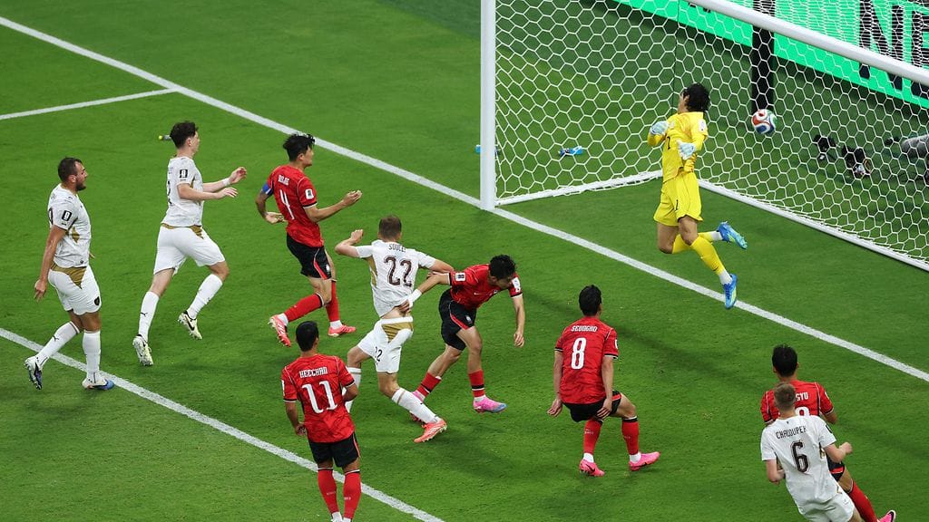 Etelä-Korea voitti Tshekin toissa yönä 2–1.