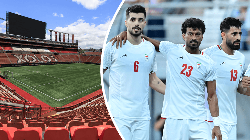 Iran harjoittelee Tijuanassa Meksikossa.