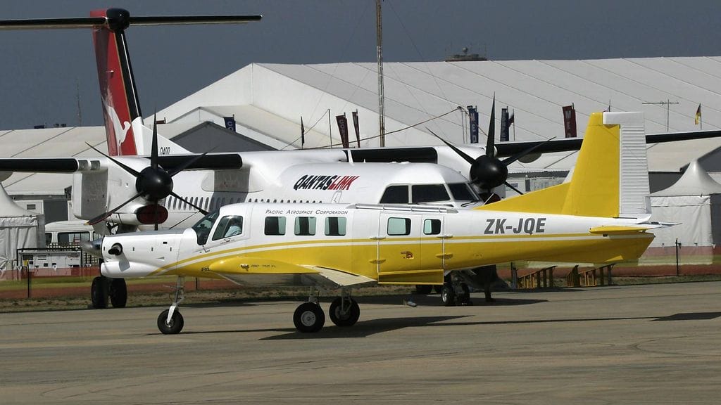 Onnettomuuskone oli kuvassa näkyvän Pacific Aerospace 750XL -koneen kaltainen.