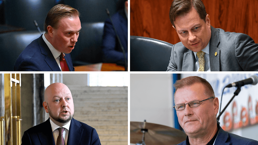 Jani Kokko (sd.), Vilhelm Junnila (ps.), Joona Räsänen (sd.) sekä Petri Huru (ps.) osallistuivat vuonna 2024 Philip Morrisin järjestämille matkoille.