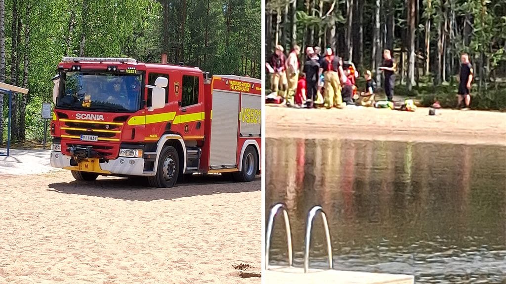 Paikallisen VPK:n pelastajat saivat nostettua miehen vedestä, mutta eivät saaneet pelastettua tämän henkeä.