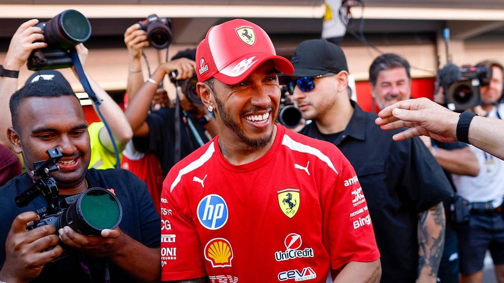 Lewis Hamilton toimii toista kauttaan Ferrarin F1-kuljettajana.