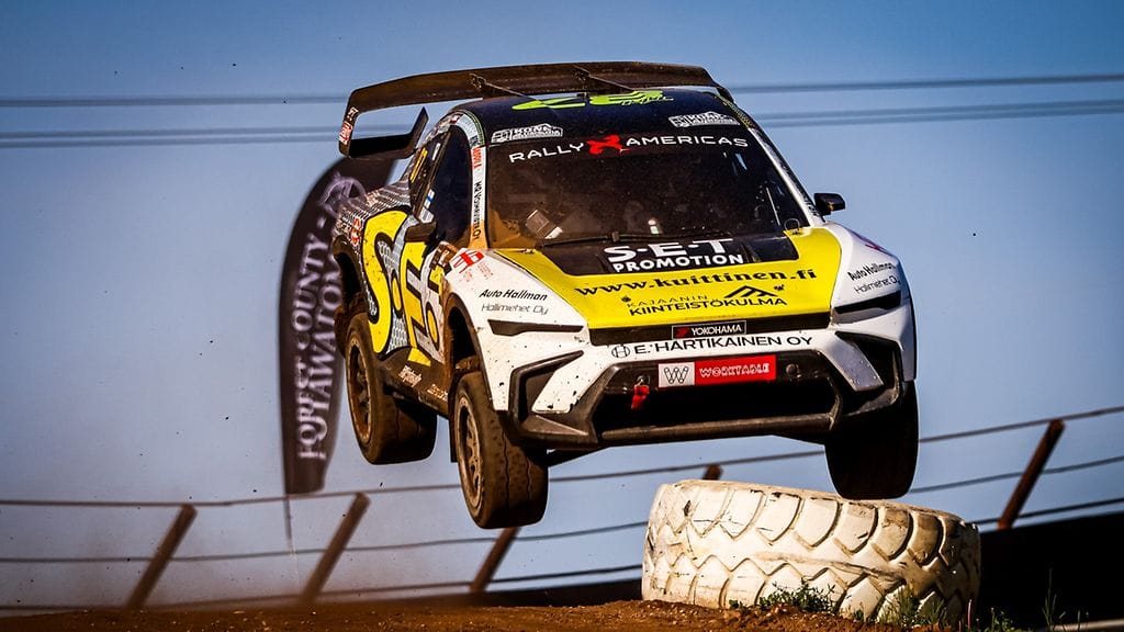 Tommi Hallman nousi voittoon uuden rallicross-sarjan toisessa osakilpailussa.