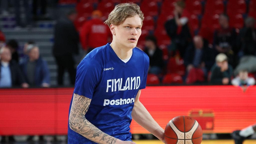 Miikka Muurinen pelasi Belgia-maaottelussa viime helmikuussa.