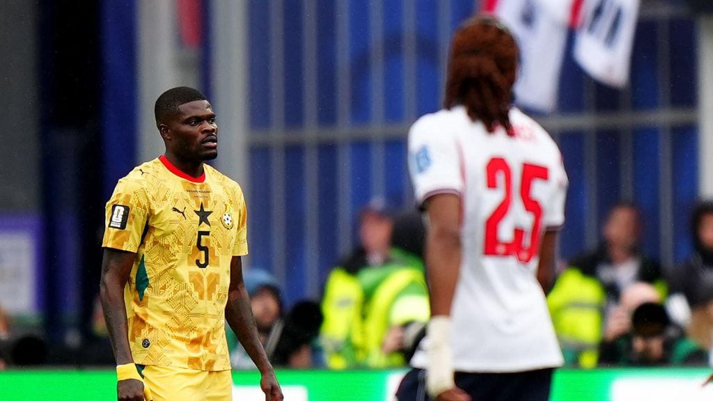Djed Spence ja Thomas Partey