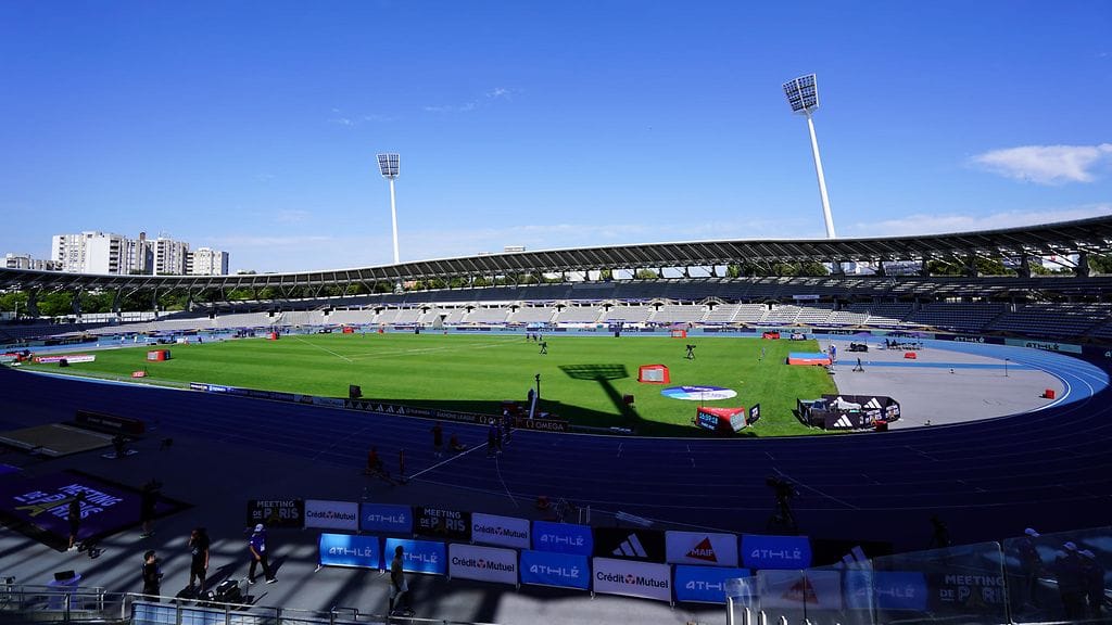 Pariisin Timanttiliiga käydään Stade Charlety -stadionilla.