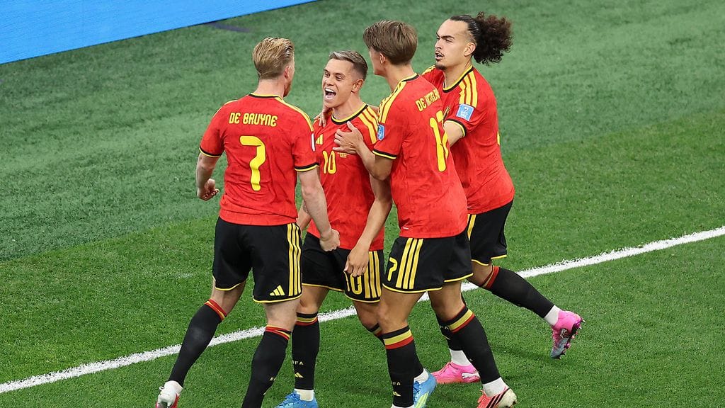 Belgia eteni lohkovoittajana jatkopeleihin MM-kisoissa.