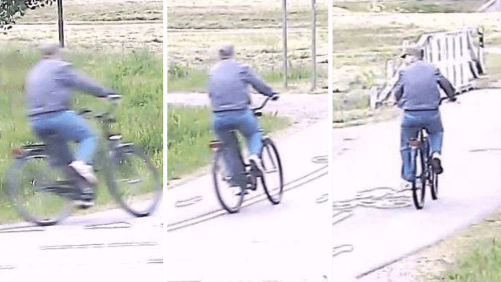 Tunnetko tätä miestä? Poliisi julkaisi kolme kuvaa epäillystä tekijästä.