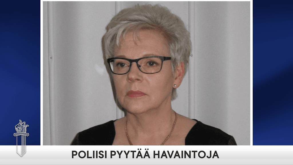 Poliisi julkaisi kuvan kadonneesta. Nykyään kuvan naisella on polkkatukka, poliisi kertoo.