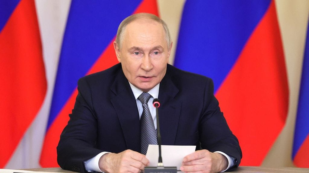 Venäjän presidentti Vladimir Putin.