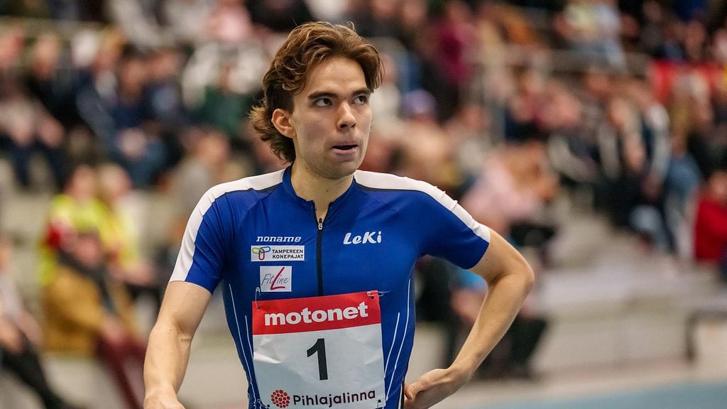 Santtu Heikkinen rikkoi Joonas Rinteen 1500 metrin Suomen ennätyksen.