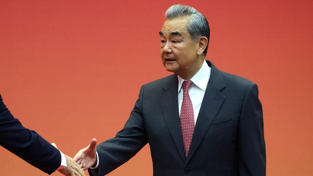 Kiinan ulkoministeri Wang Yi kuvattuna Pekingissä toukokuussa 2026.