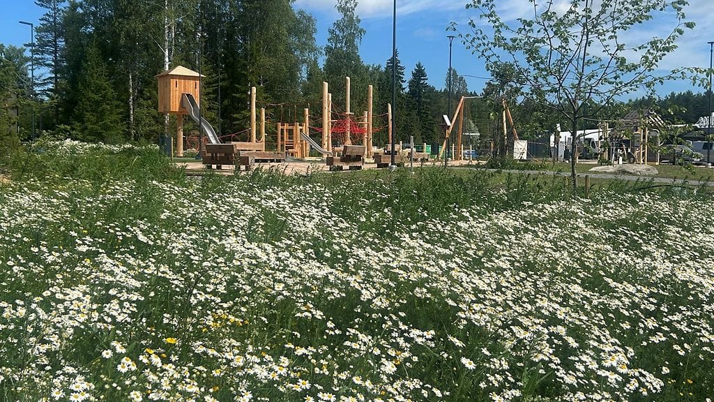 Asuntomessut, ilmastoratkaisut, Lempäälä, niitty