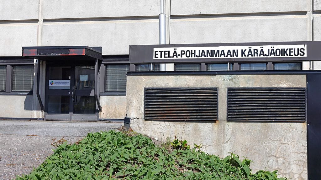Etelä-Pohjanmaan käräjäoikeus Kauhajoella. Kuva vuodelta 2023.