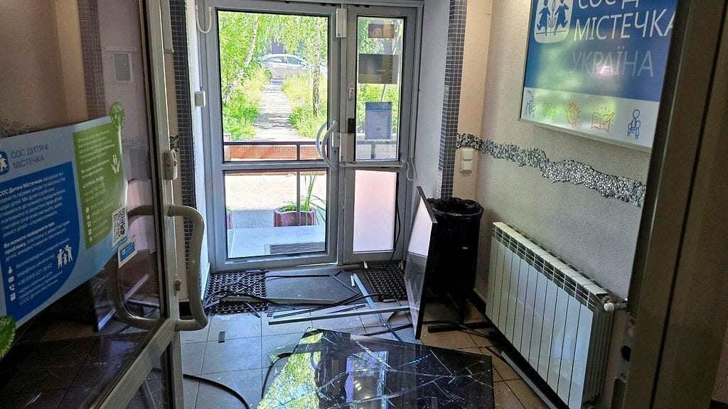 SOS-Lapsikylän rakennus vaurioitui pajoin Venäjän iskussa