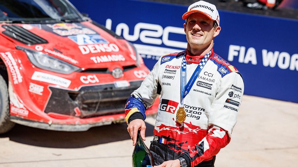 Sebastien Ogier nousi MM-taistossa.
