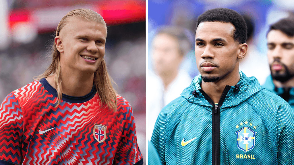 Norjan Erling Haaland ja Brasilian Gabriel ovat tottuneet taistelemaan toisiaan vastaan.