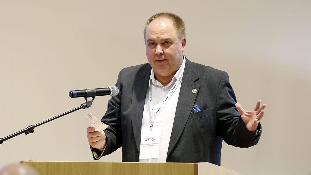 Risto Kauppinen arkistokuvassa.