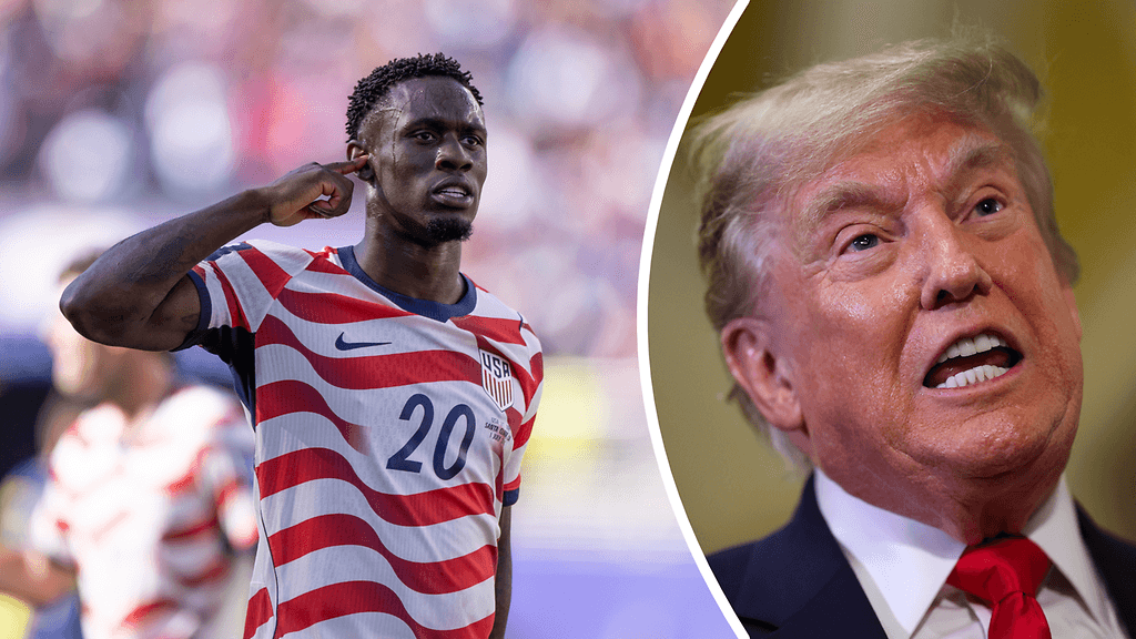 Balogun ja Trump.