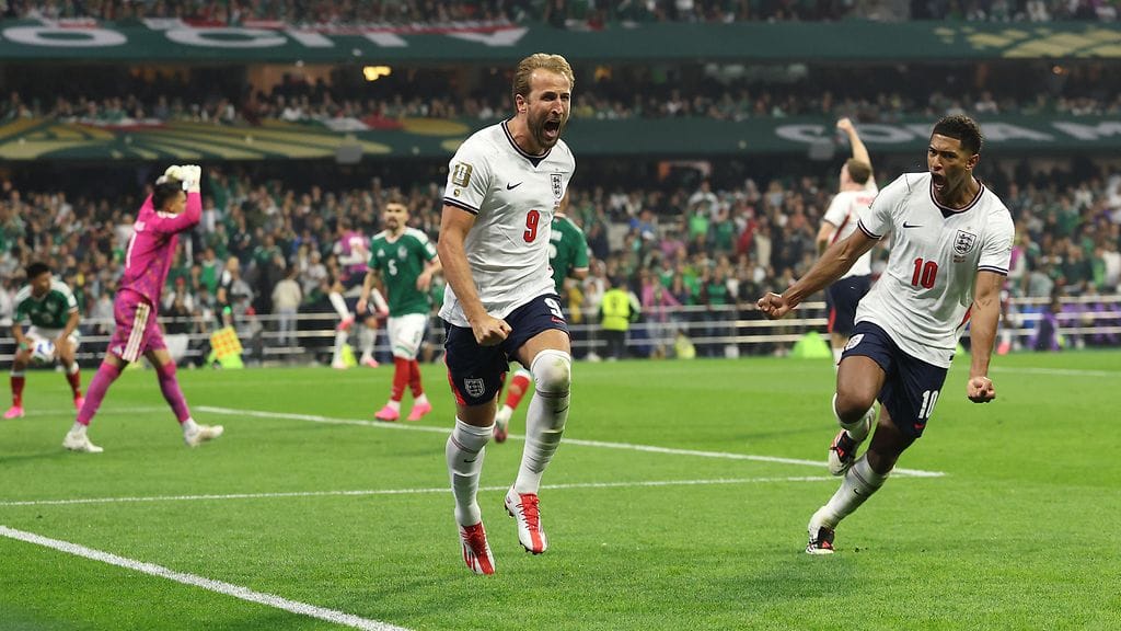 Harry Kane iski Englannin kolmannen maalin, Jude Bellingham (oik.) kaksi sitä ennen.