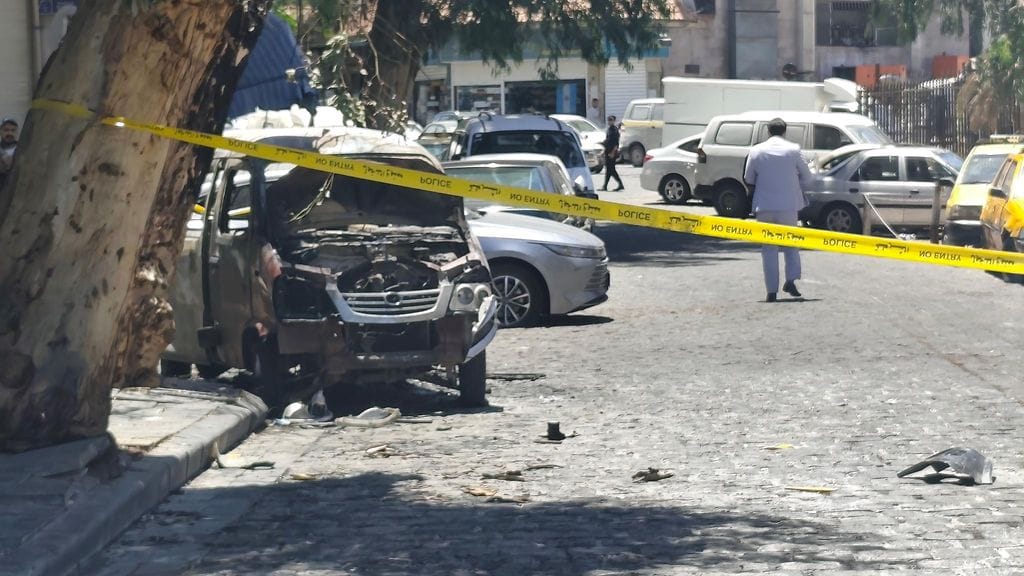 Damaskoksessa räjähti kaksi kotitekoista pommia 7. heinäkuuta.
