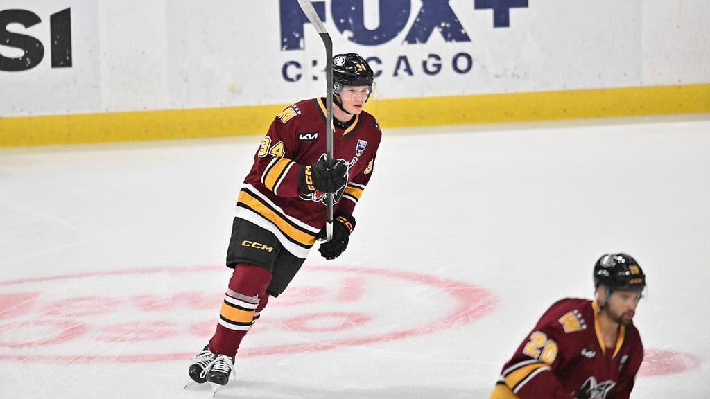 Aleksi Heimosalmi, 23, teki yksivuotisen jatkosopimuksen Carolina Hurricanesin kanssa.